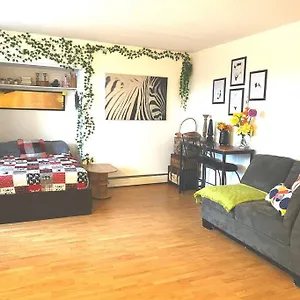 Entire Loft - Elevator - Balcony - Free P - 10m Downtown Ville de Québec